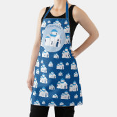 Monogram van de Blauwe Dome Kerk van het eiland Sa Schort (Insitu)