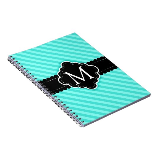 Monogram van de Douane van het Patroon van de Notitieboek (Rechterzijde)