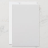 Monogram van de Floral  naaigmachine Briefpapier (Achterkant)