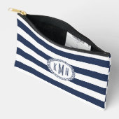 Monogram van de Marine en de Witte Vaarstrook Etui (Open)
