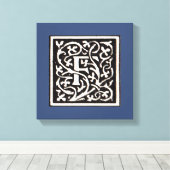  Monogram van de Nieuwe Titel Canvas Afdruk (Insitu (Houten vloer))