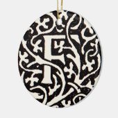 Monogram van de Nieuwe Titel Keramisch Ornament (Links)