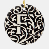  Monogram van de Nieuwe Titel Keramisch Ornament (Achterkant)