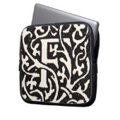  Monogram van de Nieuwe Titel Laptop Sleeve (Voorkant Links)