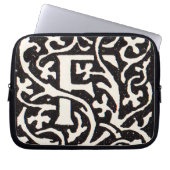  Monogram van de Nieuwe Titel Laptop Sleeve (Voorkant)