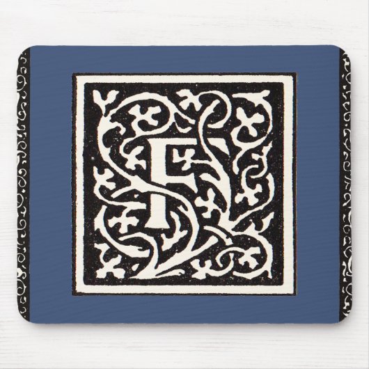  Monogram van de Nieuwe Titel Muismat (Voorkant)