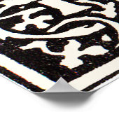  Monogram van de Nieuwe Titel Poster (Hoek)