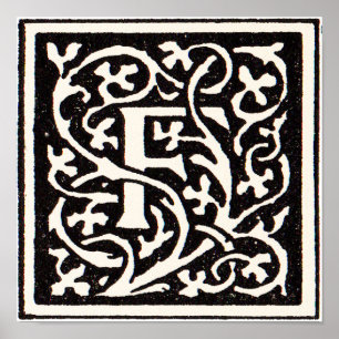  Monogram van de Nieuwe Titel Poster