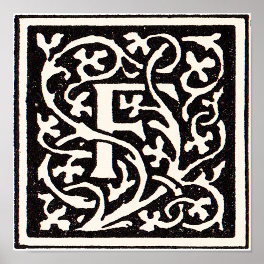  Monogram van de Nieuwe Titel Poster (Voorkant)