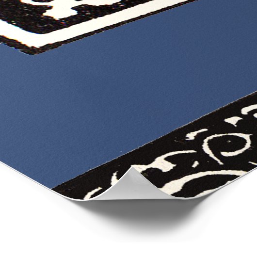  Monogram van de Nieuwe Titel Poster (Hoek)