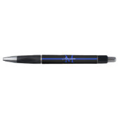 Monogram van de Thin Blue Line Police Retiting Par Pen (Voorkant)