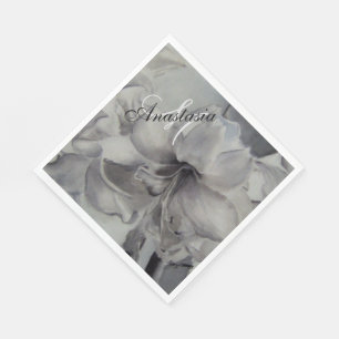 MONOGRAM VAN DE ZWARTE EN WITTE PARTIJ SERVET