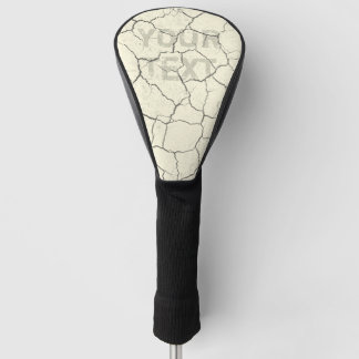 Monogram van het Hoesje Bone White driver in de ra Golfheadcover