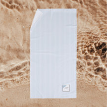 Monogram van het Manuscript Blue Stripe Fleur de L