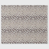 Monogram van het moderne kathedaap cadeaupapier (Vlak)