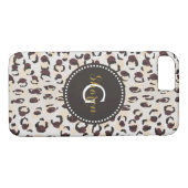 Monogram van het moderne kathedaap Case-Mate iPhone case (Achterkant (Horizontaal))