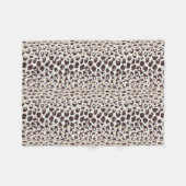 Monogram van het moderne kathedaap fleece deken (Voorkant (Horizontaal))