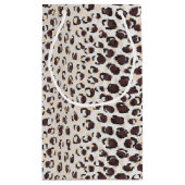 Monogram van het moderne kathedaap klein cadeauzakje (Achterkant)