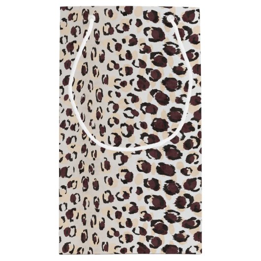 Monogram van het moderne kathedaap klein cadeauzakje (Achterkant)