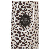 Monogram van het moderne kathedaap klein cadeauzakje (Voorkant)