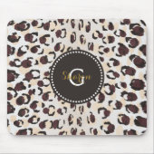 Monogram van het moderne kathedaap muismat (Voorkant)