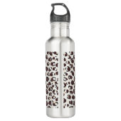 Monogram van het moderne kathedaap waterfles  (Achterkant)