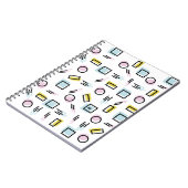 Monogram van het Patroon van de Vormen van de Notitieboek (Linkerzijde)