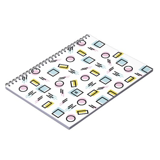 Monogram van het Patroon van de Vormen van de Notitieboek (Linkerzijde)