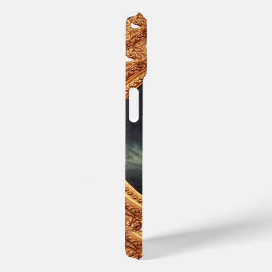 Monogram van het witte chariot van Farao Case-Mate iPhone Case (Achterkant / Rechts)