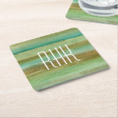 Monogram | Velden in voorjaar I Kartonnen Onderzetters (Schuin)