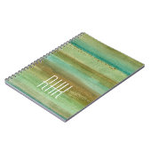 Monogram | Velden in voorjaar I Notitieboek (Linkerzijde)