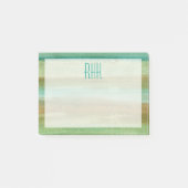 Monogram | Velden in voorjaar I Post-it® Notes (Voorkant)