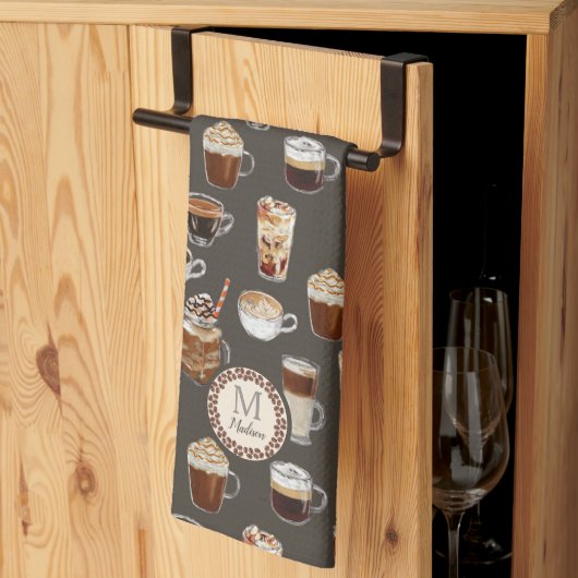 Monogram Venti Coffee Lover Theedoek (Derde Gevouwen)