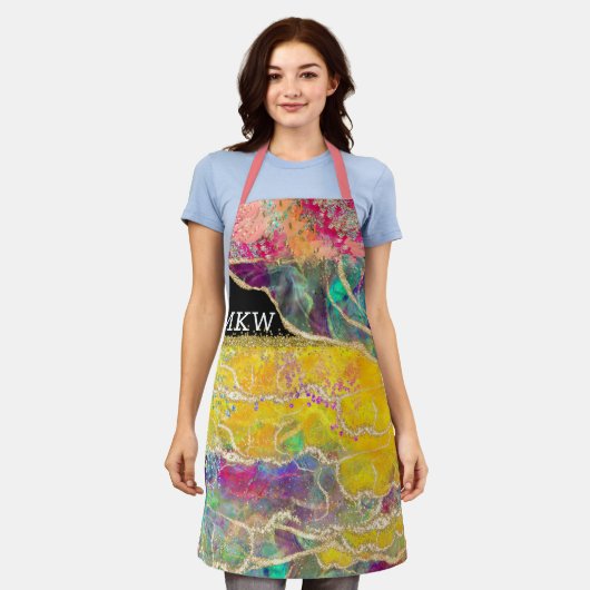 Monogram Version Glam Schort (Gedragen)