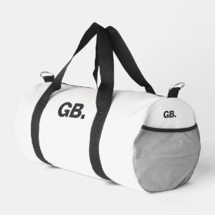 Monogram Vet Moderne Minimal Wit Plunjezak
