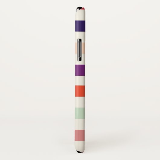 Monogram Vet Stripes Case-Mate iPhone Case (Achterkant / rechts)