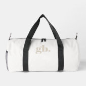 Monogram Veteraan Elegant Ivoor Plunjezak (Achterkant)