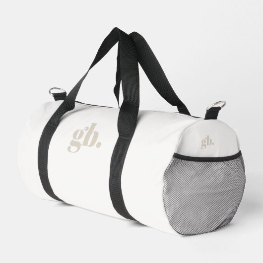 Monogram Veteraan Elegant Ivoor Plunjezak (Rechterhoek)