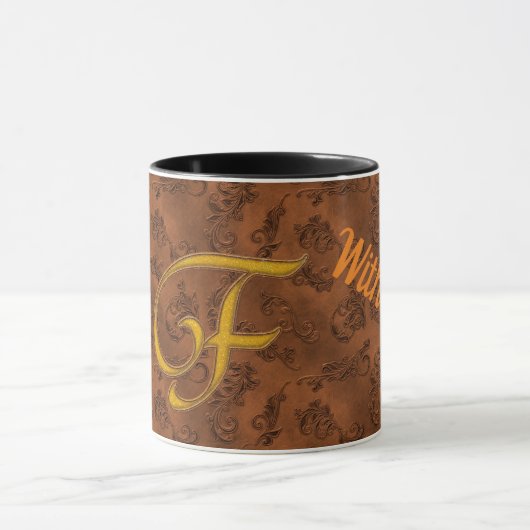 Monogram Vintage F Mok (Midden)