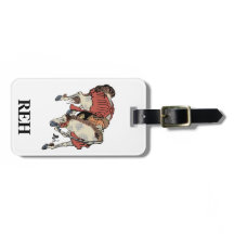 Monogram Vintage Japans Paard op Wit