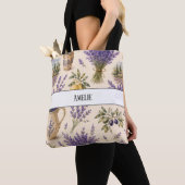 monogram vintage provence lavendel tas (Dichtbij)