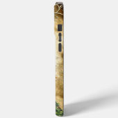 Monogram Vintage Vogel Eiffeltoren Case-Mate iPhone Case (Achterkant / Links)