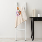 Monogram Violin, balletschoenen en Butterflies Sherpa Deken (In situ)