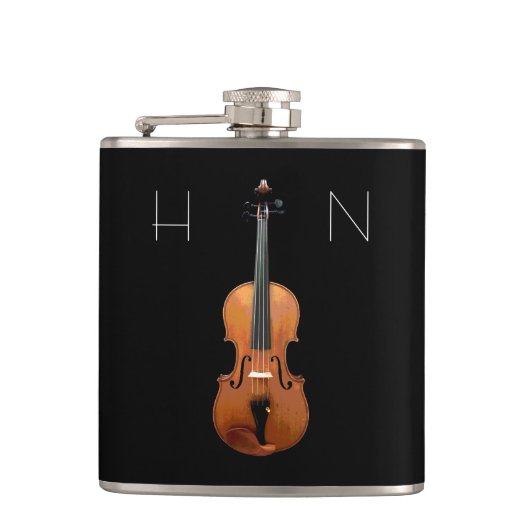 Monogram Violin Black Heupfles (Voorkant)