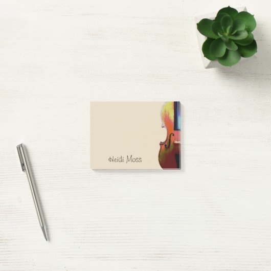 Monogram Violin Post-it® Notes (Kantoor)