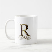 Monogram VIP Gold"R" Koffiemok (Links)