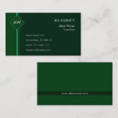 Monogram Visitekaartje (Voorkant / Achterkant)