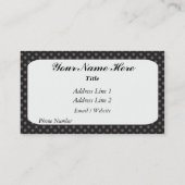 Monogram Visitekaartje (Achterkant)