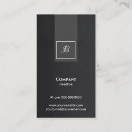 Monogram Visitekaartje