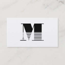 Monogram Visitekaartje